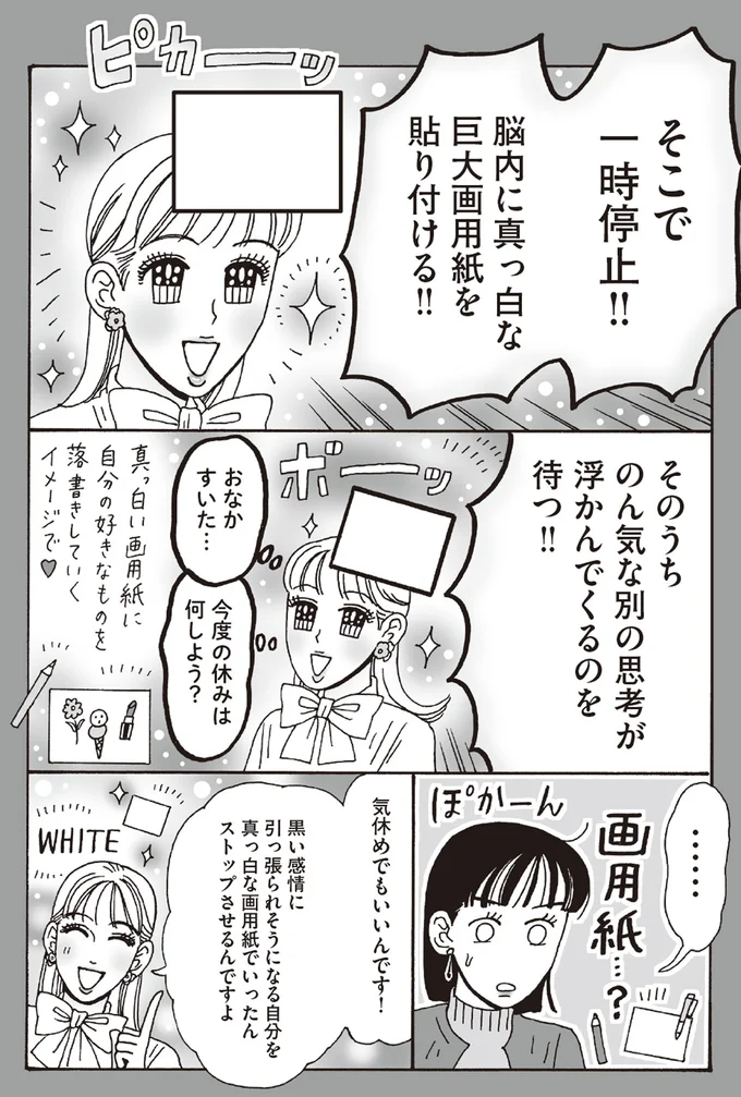 脳内に真っ白な巨大画用紙を貼り付ける！！