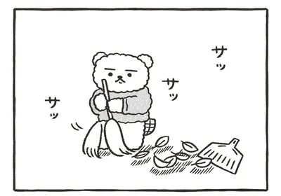 早朝からせっせと掃き掃除。7時になると「街の匂い」が変わる？