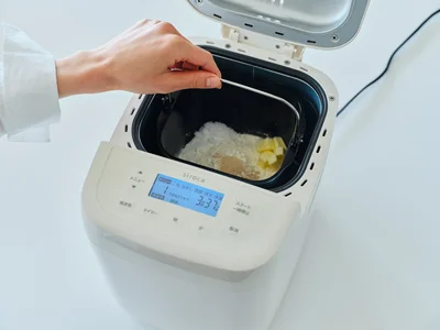 厚釜がもたらす高い蓄熱性で、発酵時の温度が安定し、しっかりと膨らみます。