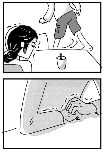 きついことを言われて…