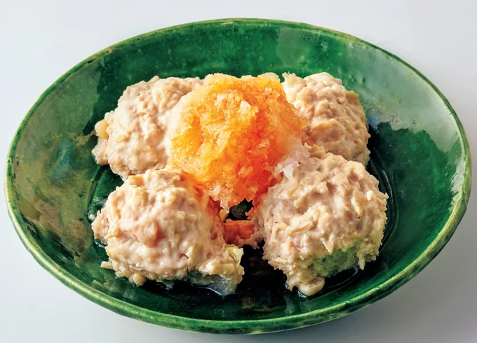 大根おろしをのせて「おろしポン酢がけ」に