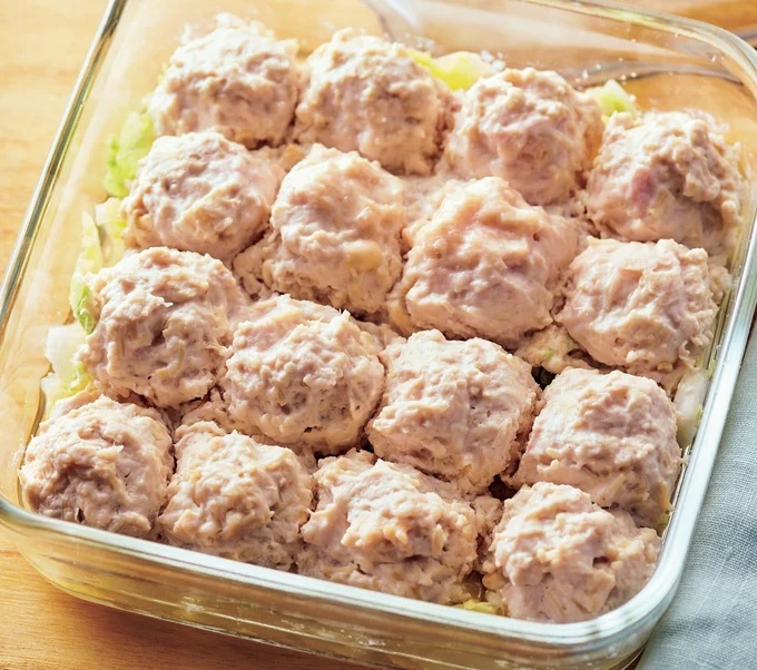 ふわふわやせつくね