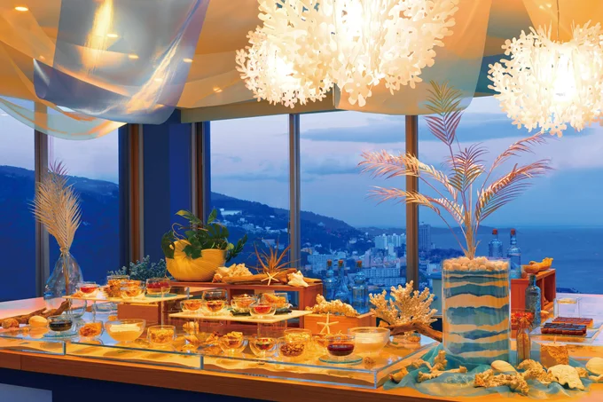 【リゾナーレ熱海】スイーツコーナー全景