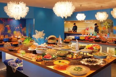 【リゾナーレ熱海】スタジオビュッフェ もぐもぐ全景