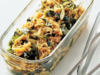 腸活わかめツナえのき