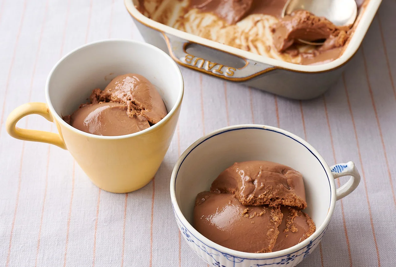 ふわとろ食感がたまらん！ 口の中ですぐに溶ける「スフレチョコプリン