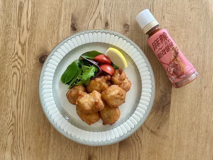 「麻辣たれ」は唐揚げにかけて食べてみます！