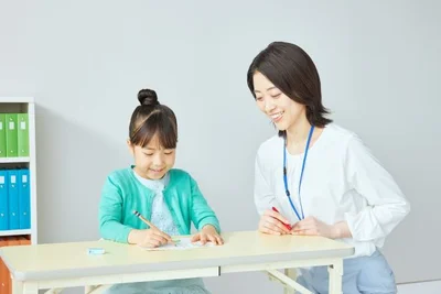 先生の見守りで、安心して学習に取り組める