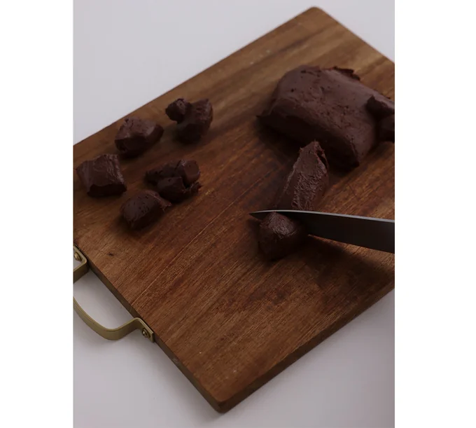 一口大に切り分ける