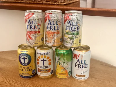 スーパーで見つけた、オールフリーブランドのドリンク！