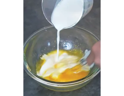 卵はしっかりと混ぜておく