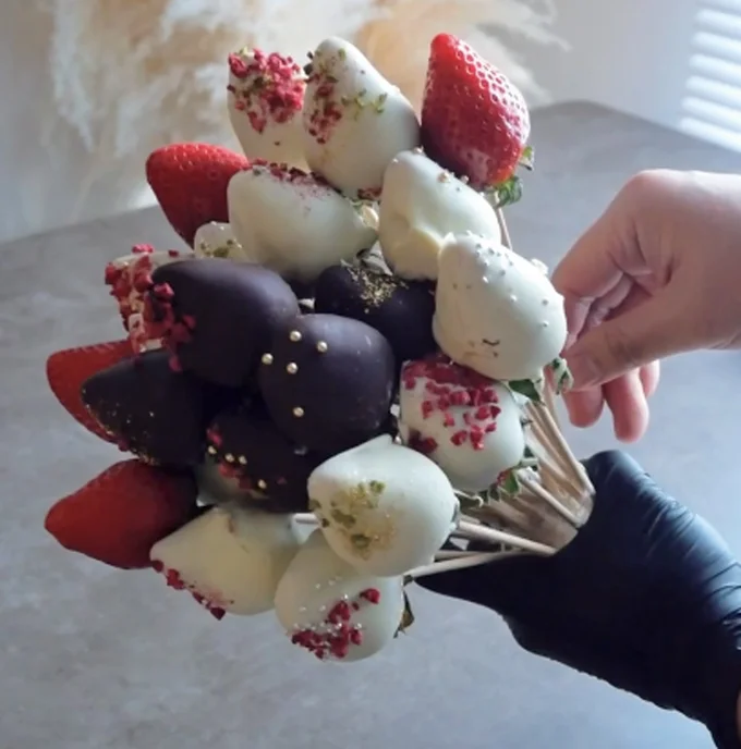 センターを少し高くしてまとめるのがコツ