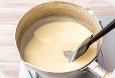 若干とろみがつくまで加熱してから冷ます