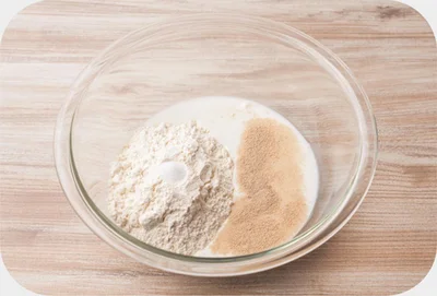 マグカップにAを注ぎ、500wで40秒レンジ加熱する