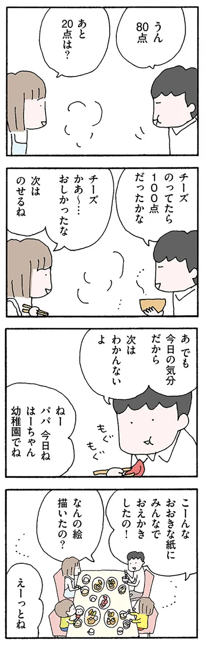 チーズのってたら100点
