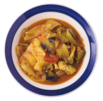 7種の食材を使った超ヘルシーなカレー