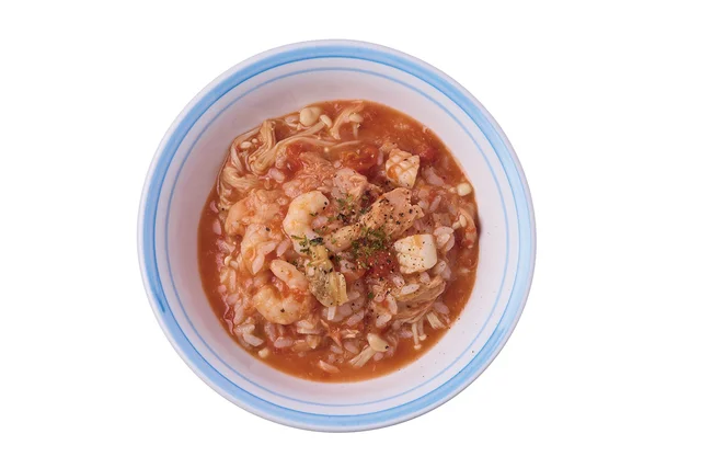 【管理栄養士のラク食べダイエット】えのきを1袋使って仕上げる「トマチーリゾット」