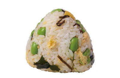 【管理栄養士のラク食べダイエット】ヘルシーなのに大満足！ 「枝豆×卵×塩昆布×わかめのおにぎり」