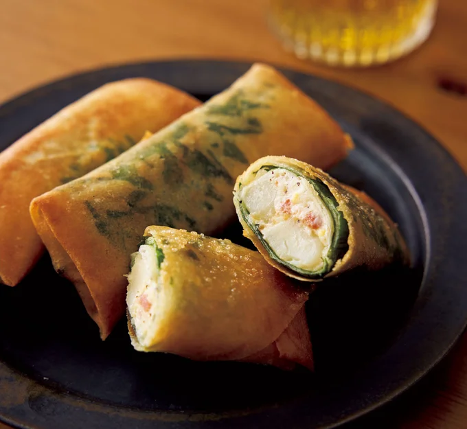 ポテサラ春巻き