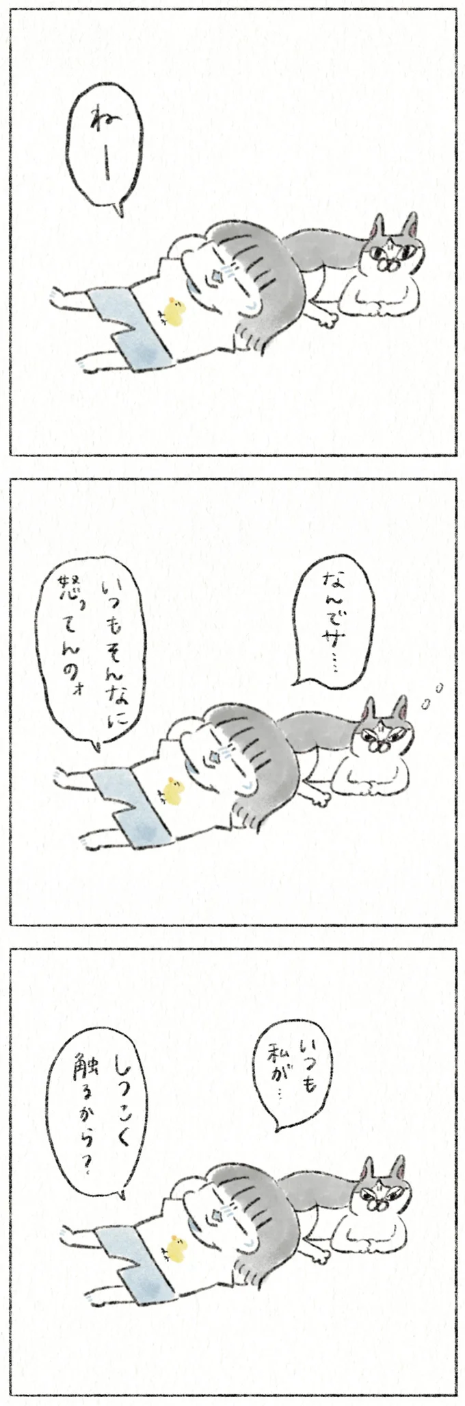 『うちの猫は今日も塩対応』より