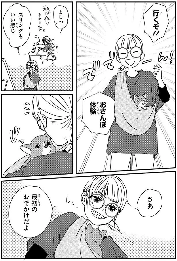 おさんぽデビュー