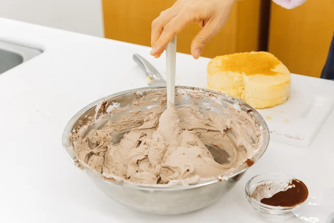 再現度の高いクリームが完成♪