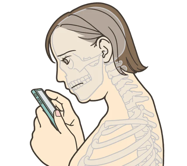 最近あごがたるんでいませんか？「スマホ二重あご」を撃退する方法【姿勢編】