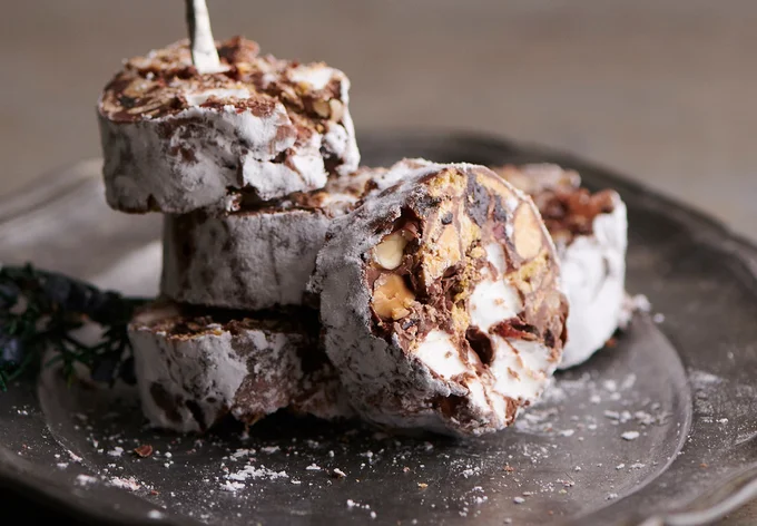 チョコレートのサラミ