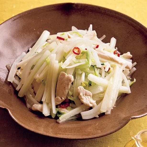 【関連レシピ】大根と白菜のにんにく塩炒め