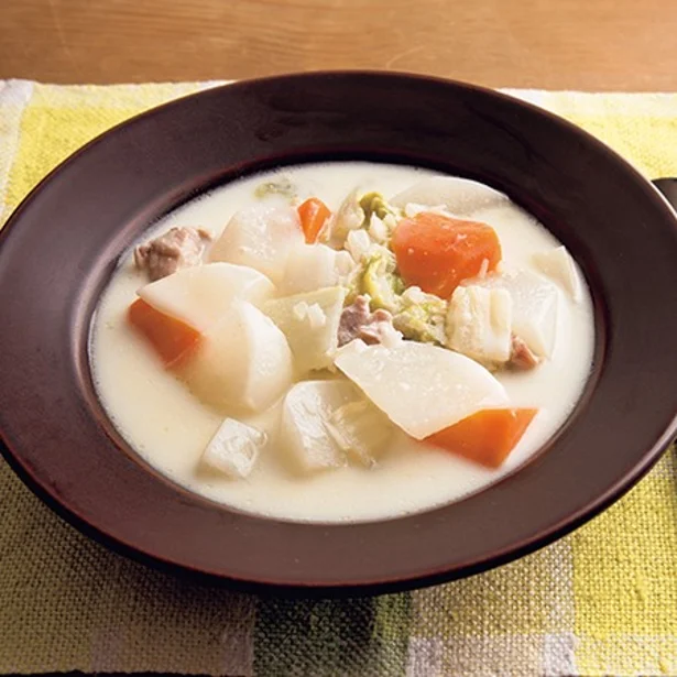 【関連レシピ】大根と白菜のミルクシチュー