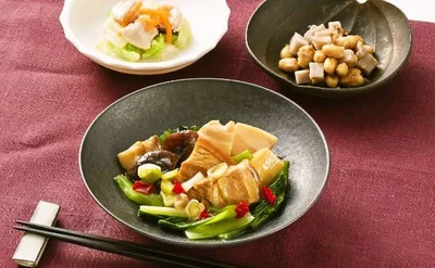 「ファベックス 惣菜・べんとうグランプリ2026」ロングライフ・冷凍⾷品部⾨入賞 プチデリカ　「絶品！やわらかさが自慢の豚角煮」