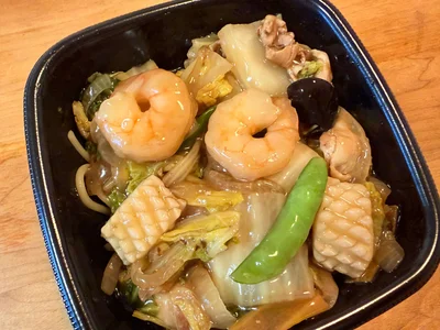 海鮮中華あんかけ麺（840円）