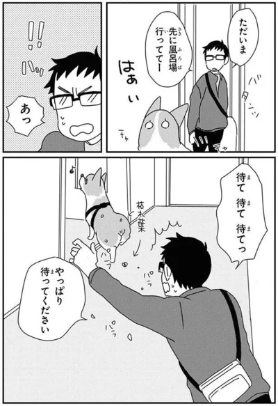 『あしょんでよッ〜うちの犬ログ〜9』より