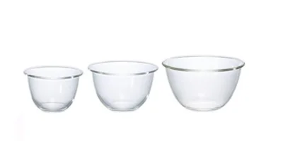 ハリオ MXPN-3704 耐熱ガラス製 ボウル 900ml 1500ml 2200ml
