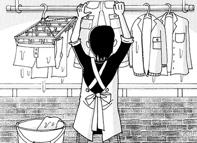 洗濯をするようになったダーリン