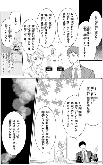 『雨宮兄弟の骨董事件簿1』より