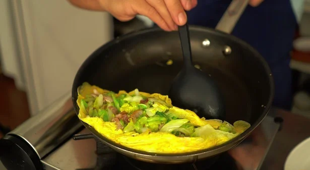 軽く形を整える