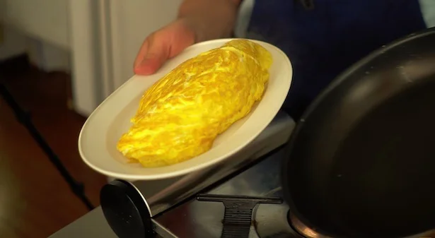 きれいなオムライス型になる