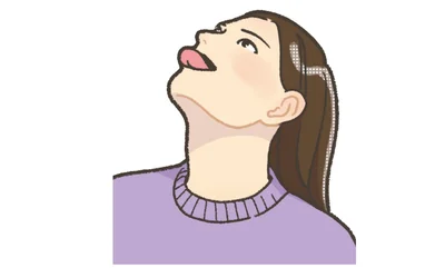 落ち舌解消！舌出しトレーニング1