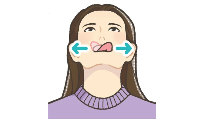 落ち舌解消！舌出しトレーニング2