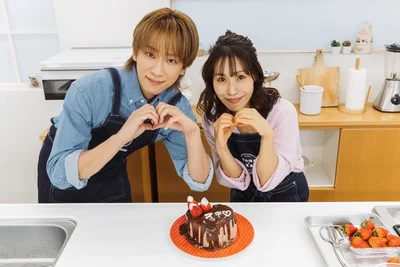 キュートなハートポーズ♪