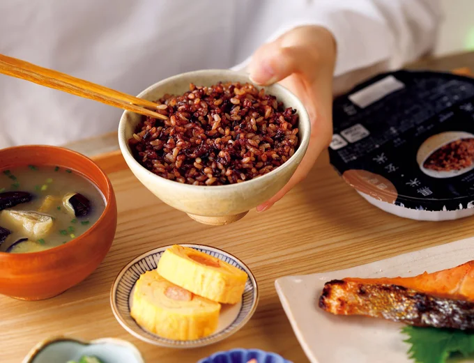 すぐ食べられて、栄養豊富! 1膳分のヘルシーご飯