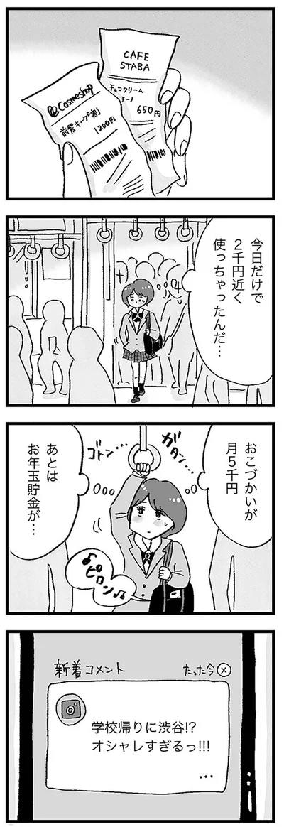 今日だけで2千円近く使っちゃったんだ