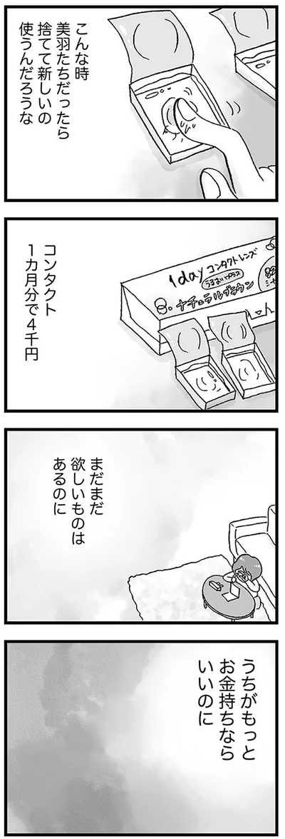 コンタクト1カ月分で4千円