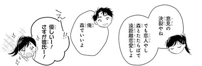 意見の決裂やね