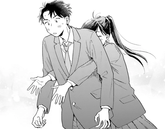 初めての背中にぎゅっ！ピュアな彼女の刺激が強すぎる…！／彼女と彼の関係1（11）