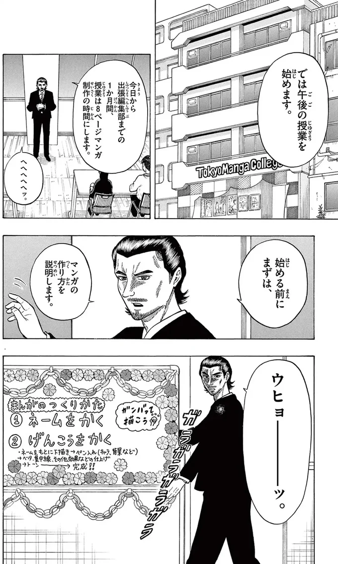 始める前にまずは、マンガの作り方を説明します
