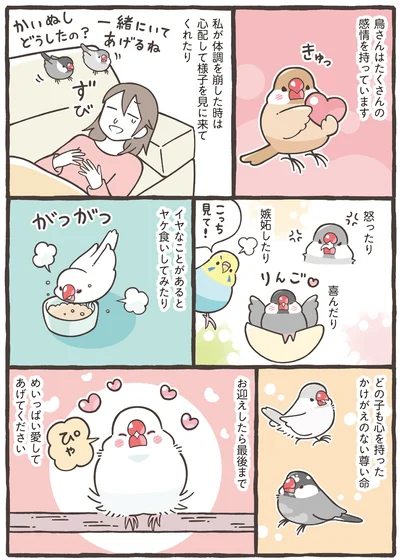 めいっぱい愛してあげてください