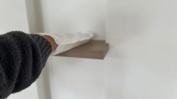 いろいろなところをついでにきれいにできちゃいます　▶移動しながら他の場所も