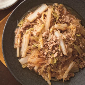 ぎゅっと味がしみこむ！白菜の良さを生かしたひき肉のおかず2選